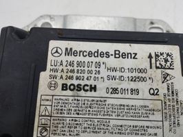 Mercedes-Benz B W246 W242 Module de contrôle airbag A2468200026