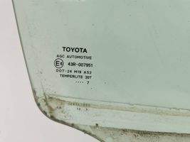 Toyota Auris 150 Etuoven ikkunalasi, neliovinen malli E643R007951