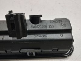 Audi A3 8Y Uchwyt / Rączka zewnętrzna otwierania klapy tylnej / bagażnika 6v0827566