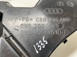 Audi A5 Zbiornik płynu do spryskiwaczy szyby przedniej / czołowej 8W6955451D