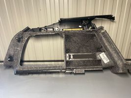 Audi A4 S4 B9 8W Bagāžnieka sānu apakšējās apdares panelis 8W9863880N