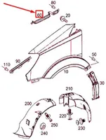 Mercedes-Benz Sprinter W906 Lokasuojan kannake 9066230525