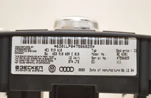 Audi A8 S8 D3 4E Controllo multimediale autoradio BE6301