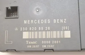 Mercedes-Benz SL R230 Durų elektronikos valdymo blokas 00002801