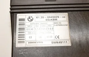 BMW 5 E60 E61 Modulo di controllo del corpo centrale 5WK49111
