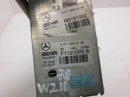 Mercedes-Benz E W211 Condenseur de climatisation F1121005B