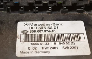 Mercedes-Benz C W203 Boîte à fusibles 0035455201