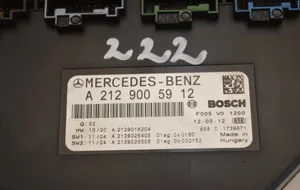 Mercedes-Benz C W204 Saugiklių dėžė (komplektas) A2129005912