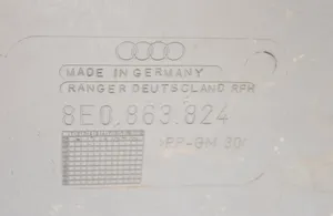 Audi A4 S4 B7 8E 8H Plaque, cache de protection de boîte de vitesses 8E0863824