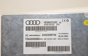 Audi A8 S8 D3 4E Sterownik / Moduł sterujący telefonem T2AUDX0505