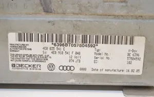 Audi A8 S8 D3 4E Unità principale autoradio/CD/DVD/GPS BE6396