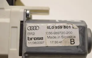 Audi Q7 4L Moteur de lève-vitre de porte arrière 1036-989720-200