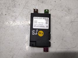 Volkswagen PASSAT B8 USB valdymo blokas 5G0035953C