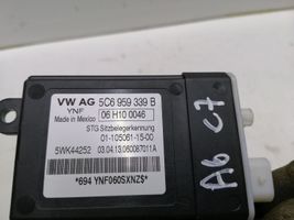 Audi A6 S6 C7 4G Istuimen säädön moduuli 5C6959339B