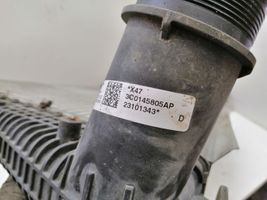 Volkswagen PASSAT B7 Starpdzesētāja radiators 3C0145805AP