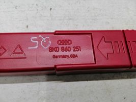 Audi Q5 SQ5 Emergency warning sign 8K0860251