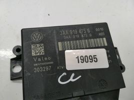 Volkswagen PASSAT CC Pysäköintitutkan (PCD) ohjainlaite/moduuli 3AA919475G