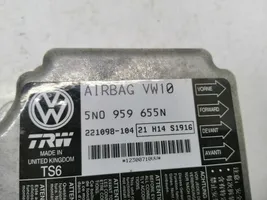Volkswagen PASSAT B6 Module de contrôle airbag 5N0959655N