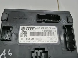 Audi A6 S6 C7 4G Moduł / Sterownik komfortu 4H0907063C