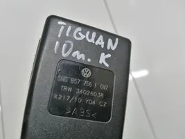 Volkswagen Tiguan Передняя поясная пряжка 5N0857756F