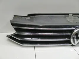 Volkswagen PASSAT B8 Grille calandre supérieure de pare-chocs avant 3C0853653