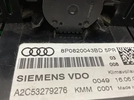 Audi A3 S3 8P Ilmastoinnin ohjainlaite 8P0820043BD