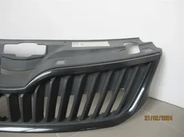 Skoda Rapid (NH) Grille calandre supérieure de pare-chocs avant 5JA853668