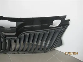 Skoda Rapid (NH) Grille calandre supérieure de pare-chocs avant 5JA853668