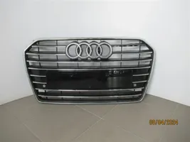 Audi A6 S6 C7 4G Grille calandre supérieure de pare-chocs avant 4G0853651AE