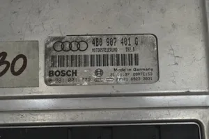 Audi A6 S6 C5 4B Calculateur moteur ECU 4B0907401G