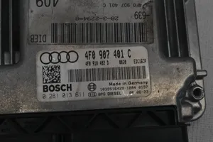 Audi A6 S6 C6 4F Centralina/modulo del motore 4F0907401C