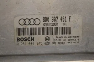 Audi A4 S4 B5 8D Centralina/modulo del motore 8D0907401F