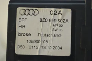 Audi A4 S4 B7 8E 8H Rear door window regulator motor 8E0959802A