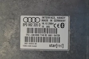 Audi A4 S4 B7 8E 8H Module unité de contrôle Bluetooth 8P0862335D