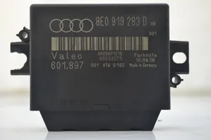 Audi A4 S4 B7 8E 8H Parkavimo (PDC) daviklių valdymo blokas 8E0919283D