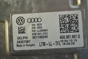 Audi A6 S6 C7 4G Ajovalojen virranrajoitinmoduuli Xenon 4G0907697D