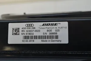 Audi A6 S6 C7 4G Äänentoistojärjestelmäsarja 4G0035298