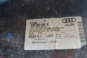 Audi A6 S6 C7 4G Verkleidung Reserveradmulde Ersatzradmulde 4G9863697B