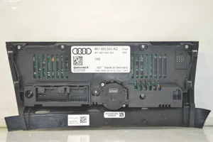 Audi Q5 SQ5 Ilmastoinnin ohjainlaite 8K1820043AQ