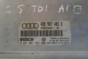 Audi A6 S6 C5 4B Variklio valdymo blokas 4B0907401K