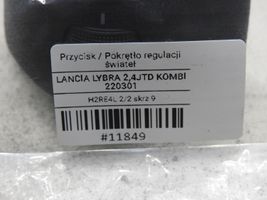 Lancia Lybra Bouton commande réglage hauteur de phares 