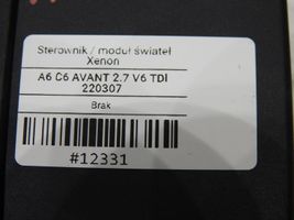 Audi A6 S6 C6 4F Sterownik / moduł świateł Xenon 8P0907357F