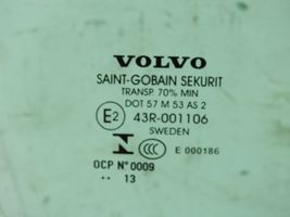 Volvo V70 Vetro del finestrino della portiera anteriore - quattro porte 43R-001106
