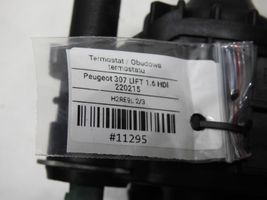 Peugeot 307 Boîtier de thermostat 9647767180