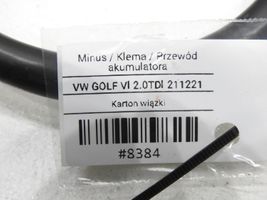 Volkswagen Golf VI Cable negativo de tierra (batería) 1T0971235A