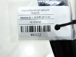 Opel Meriva B Gumowa uszczelka drzwi tylnych 