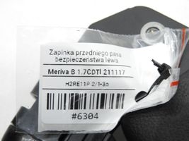 Opel Meriva B Klamra przedniego pasa bezpieczeństwa 34061517C