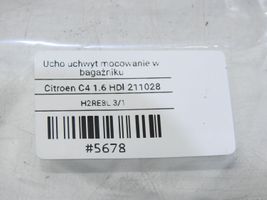 Citroen C4 I Uchwyt / Mocowanie chłodnicy 9653831877