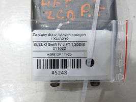 Suzuki Swift Scharnier Satz Set Tür hinten 