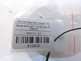 Saab 9-3 Ver2 Zawias klapy tylnej bagażnika 12767237 12767238